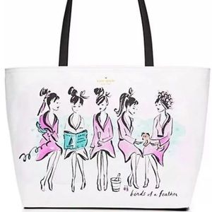 Kate Spade bridal tote - birds of a feather